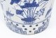 Vintage Pair Japanese  Blue & White Porcelain Garden Seats 20th Century | Ref. no. A1692b | Regent Antiques