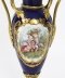 Antique Sevres Porcelain Blue & Gilt & Ormolu Table Lamp c.1880 19th C | Ref. no. A1716 | Regent Antiques