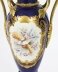 Antique Sevres Porcelain Blue & Gilt & Ormolu Table Lamp c.1880 19th C | Ref. no. A1716 | Regent Antiques
