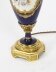 Antique Sevres Porcelain Blue & Gilt & Ormolu Table Lamp c.1880 19th C | Ref. no. A1716 | Regent Antiques