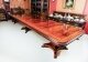 Bespoke Regency Revival 19ft Flame Mahogany Triple Pedestal Dining Table | Ref. no. A1754 | Regent Antiques
