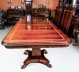 Bespoke Regency Revival 19ft Flame Mahogany Triple Pedestal Dining Table | Ref. no. A1754 | Regent Antiques