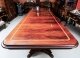 Bespoke Regency Revival 19ft Flame Mahogany Triple Pedestal Dining Table | Ref. no. A1754 | Regent Antiques