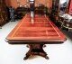 Bespoke Regency Revival 19ft Flame Mahogany Triple Pedestal Dining Table | Ref. no. A1754 | Regent Antiques