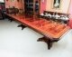 Bespoke Regency Revival 19ft Flame Mahogany Triple Pedestal Dining Table | Ref. no. A1754 | Regent Antiques