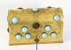 Antique French Ormolu Casket Turquoise Carnelian & Tigers-eye 19th Century | Ref. no. A1767 | Regent Antiques
