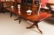 Bespoke 12ft Regency Revival Dining Table Inlaid Flame Mahogany | Ref. no. A1808 | Regent Antiques