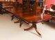 Bespoke 12ft Regency Revival Dining Table Inlaid Flame Mahogany | Ref. no. A1808 | Regent Antiques