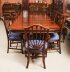 Bespoke 12 ft Three Pillar Mahogany Dining Table and 12 Chairs | Ref. no. A1808a | Regent Antiques