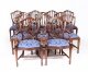 Bespoke 12 ft Three Pillar Mahogany Dining Table and 12 Chairs | Ref. no. A1808a | Regent Antiques