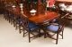 Bespoke 12 ft Three Pillar Mahogany Dining Table and 12 Chairs | Ref. no. A1808a | Regent Antiques
