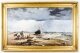 Antique Oil on Canvas Painting "Salvaging the Wreck" by Samuel Bird 19th Century | Ref. no. A1814 | Regent Antiques