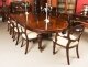 Antique Oval Extending Dining Table  19th C & 10 Balloon Back Dining Chairs | Ref. no. A1843a | Regent Antiques