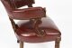 Antique Victorian Oak Leather Desk Chair Tub Chair c.1880 | Ref. no. A1879 | Regent Antiques