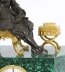 Antique Malachite Ormolu & Bronze Mantel Clock Silk Suspension Movement 19th C | Ref. no. A1912 | Regent Antiques
