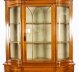 Antique Edwardian Serpentine Satinwood  Inlaid Display Cabinet  19th C | Ref. no. A1947 | Regent Antiques