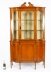 Antique Edwardian Serpentine Satinwood  Inlaid Display Cabinet  19th C | Ref. no. A1947 | Regent Antiques