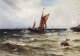 Antique Oil on Canvas Seascape Painting Gustave De Bréanski   19th Century | Ref. no. A2025 | Regent Antiques