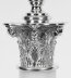 Antique Pair Silver Plated Opaline Glass Corinthian Table Lamps  20th C | Ref. no. A2038 | Regent Antiques