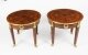 Vintage Pair of French Empire Revival marquetry Side Tables | Ref. no. A2074a | Regent Antiques