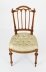 Antique Pair Victorian Satinwood Sheraton Revival Side Chairs C1870 19th C | Ref. no. A2082 | Regent Antiques