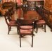 Antique Regency Twin Pillar Flame Mahogany Dining Table C1820 19th C | Ref. no. A2110 | Regent Antiques