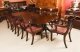 Antique Twin Pillar Regency  Dining Table & 10 William IV dining chairs  19th C | Ref. no. A2110a | Regent Antiques