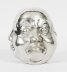 Vintage Silver Plated  Bronze Four Face Buddha Brahma Hindu Sculpture 20th C | Ref. no. A2112 | Regent Antiques