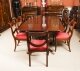 Antique 8ft 8" Irish Regency Twin Pillar Mahogany Dining Table C1820 19th C | Ref. no. A2130 | Regent Antiques