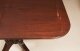 Antique 8ft 8" Irish Regency Twin Pillar Mahogany Dining Table C1820 19th C | Ref. no. A2130 | Regent Antiques