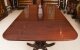Antique Twin Pillar Regency  Dining Table C1820 & 10 Regency Swag Back chairs | Ref. no. A2130b | Regent Antiques