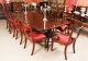 Antique Twin Pillar Regency  Dining Table C1820 & 10 Regency Swag Back chairs | Ref. no. A2130b | Regent Antiques