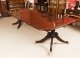 Antique Twin Pillar Regency  Dining Table C1820 & 10 Regency Swag Back chairs | Ref. no. A2130b | Regent Antiques