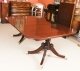 Antique Twin Pillar Regency  Dining Table C1820 & 10 Regency Swag Back chairs | Ref. no. A2130b | Regent Antiques
