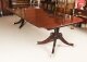 Antique Twin Pillar Regency  Dining Table C1820 & 10 Regency Swag Back chairs | Ref. no. A2130b | Regent Antiques