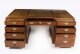 Antique 6ft Burr Walnut Partners Pedestal Desk  20th Century | Ref. no. A2178 | Regent Antiques