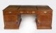 Antique 6ft Burr Walnut Partners Pedestal Desk  20th Century | Ref. no. A2178 | Regent Antiques