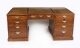 Antique 6ft Burr Walnut Partners Pedestal Desk  20th Century | Ref. no. A2178 | Regent Antiques
