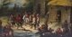 Antique Pair Oil on Canvas Paintings After  David Teniers  18th C | Ref. no. A2183 | Regent Antiques
