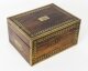 Antique Coromandel Brass Banded Jewellery and Dressing Box 1840 19th C | Ref. no. A2233 | Regent Antiques