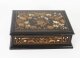Antique Dutch Marquetry Ebonized Jewellery Casket C1870 19th C | Ref. no. A2234 | Regent Antiques