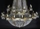 Antique  Louis Revival 36 light Ballroom Cut Crystal Tent Chandelier c1920 | Ref. no. A2260a | Regent Antiques