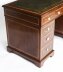 Antique Victorian Inlaid Mahogany Pedestal Desk by Edwards & Roberts 19th C | Ref. no. A2269 | Regent Antiques