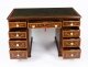Antique Victorian Inlaid Mahogany Pedestal Desk by Edwards & Roberts 19th C | Ref. no. A2269 | Regent Antiques