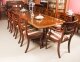 Vintage Twin Pillar Dining Table by William Tillman & 10 dining chairs  20th C | Ref. no. A2293a | Regent Antiques