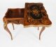 Antique French Louis Revival Floral  Marquetry Card  Table 19th C | Ref. no. A2300 | Regent Antiques
