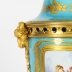 Antique Pair Bleu Celeste Sevres Porcelain Lidded Pot Pourri Vases  19th C | Ref. no. A2315 | Regent Antiques