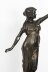 Antique Pair Large Bronze Figural Torcheres Lamps on Doric Columns  C1910 | Ref. no. A2401 | Regent Antiques