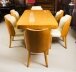 Antique Art Deco Birds-Eye Maple Dining Table & 6 Cloud Back Chairs  C1920 | Ref. no. A2426 | Regent Antiques