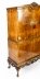 Vintage Burr Walnut Cocktail Drinks Dry Bar Cabinet Mid 20th C | Ref. no. A2446 | Regent Antiques